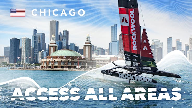 SailGP, Access all areas, thumbnail, Season 4, ROCKWOOL SailGP Team, F50, new boat, Chicago 2023, AAA