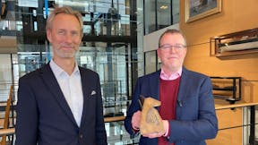 Kim Junge, CFO, Finansforening award, Thomas Steen Hansen