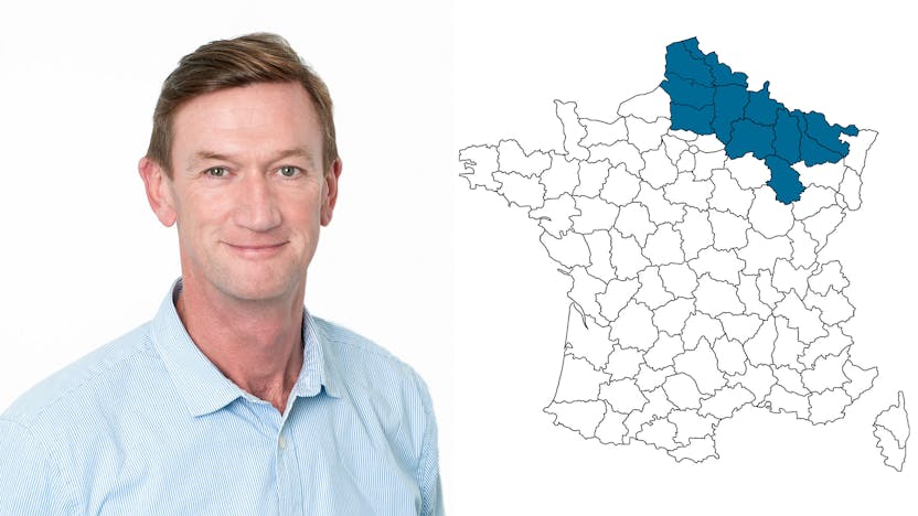 contact person, specification, profile and map, Ludovic Dewez, rockfon, france, FR