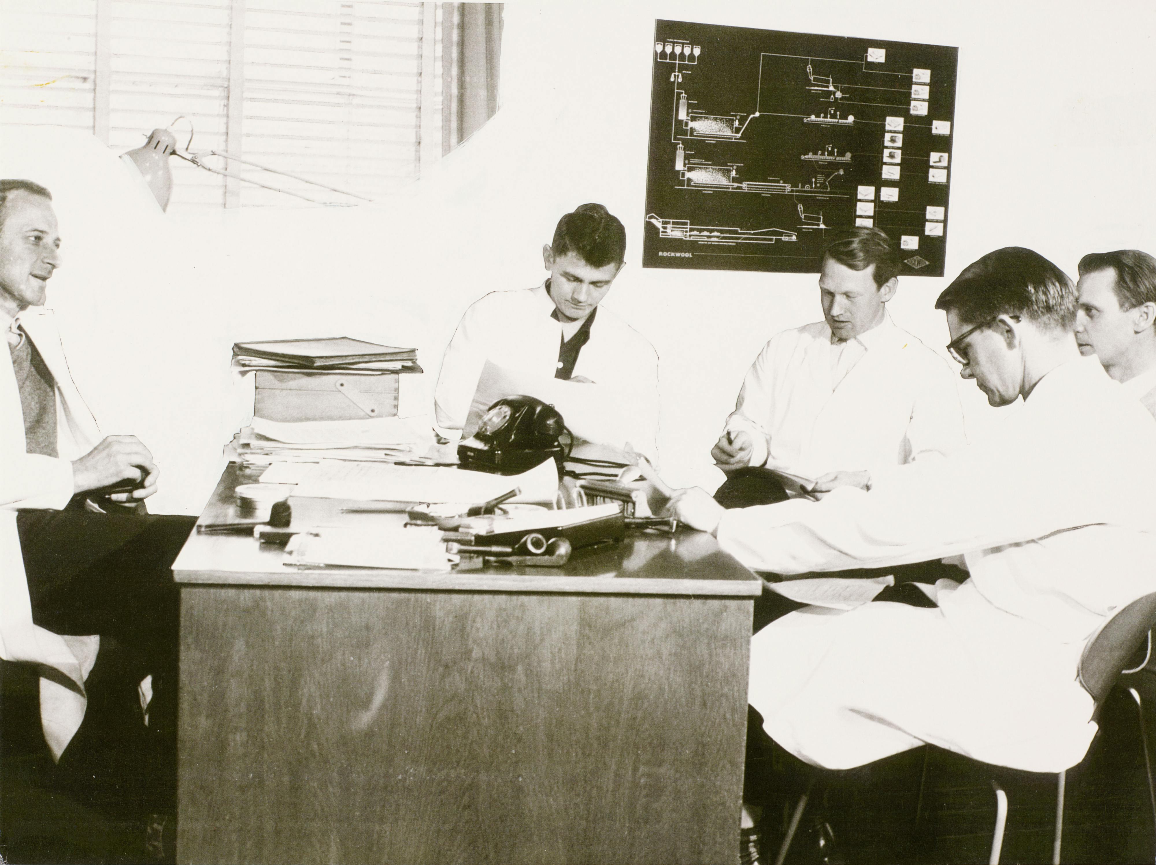 ROCKWOOL Laboratory management 1963
