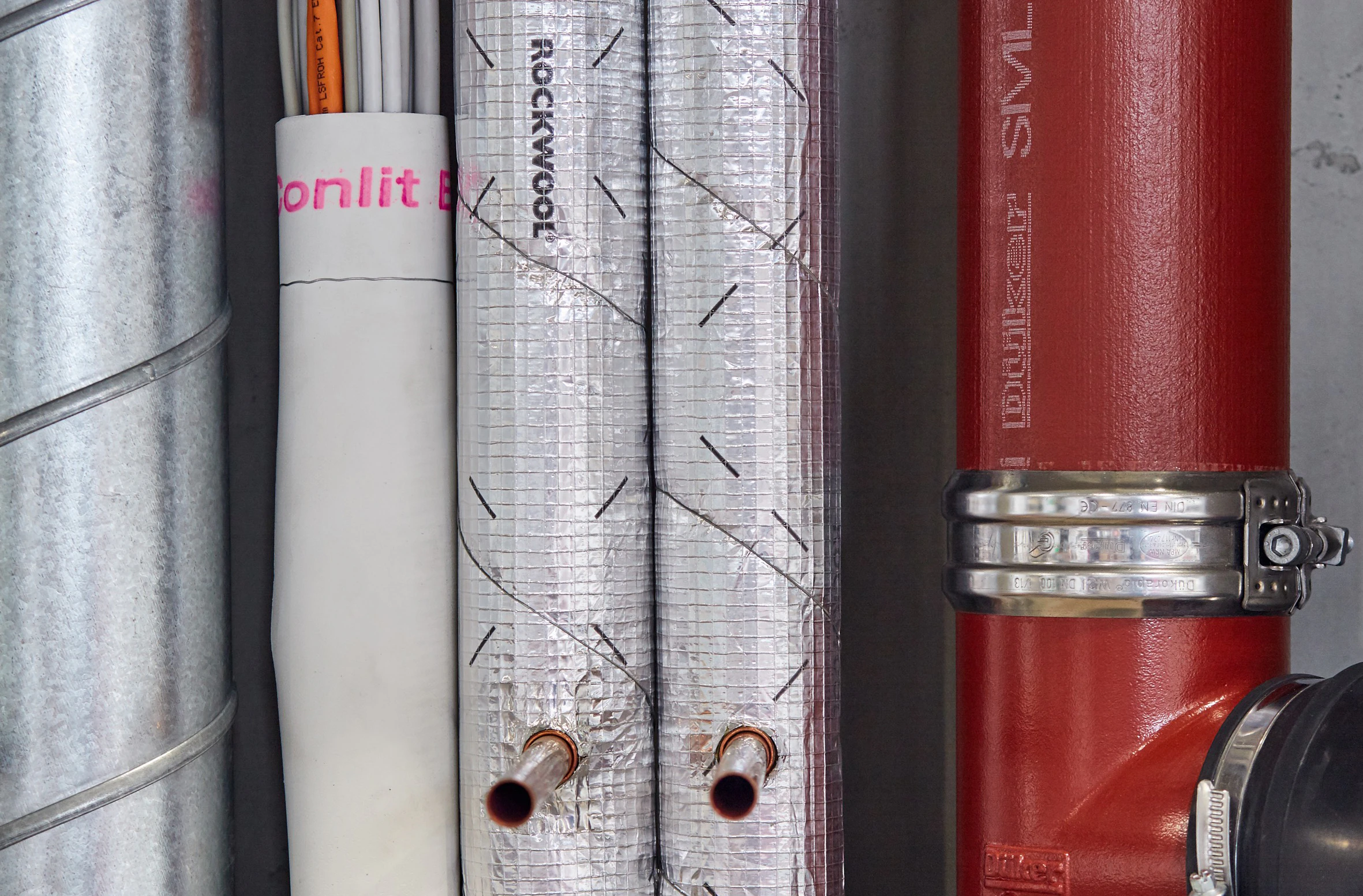 conlit brandschutz, conlit bandage, kabelabschottung, pipes, hvac, germany, PIM