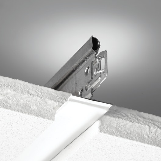 NA, Grid End Tab, Tile Side View, Suspension System, 1200/1250 Grid End Tab, 15/16"