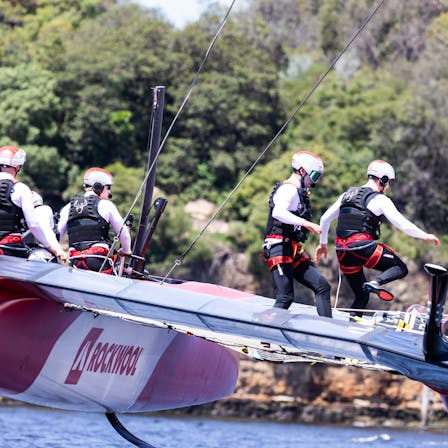 The Denmark SailGP team in Sydney