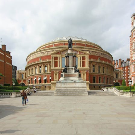 Exterior Royal Albert Hall, concert hall, London