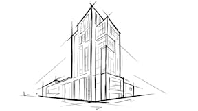 Building/Office Block sketch - large TIFF