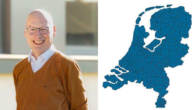 Eric Lemmen, NL, Profile picture with map 