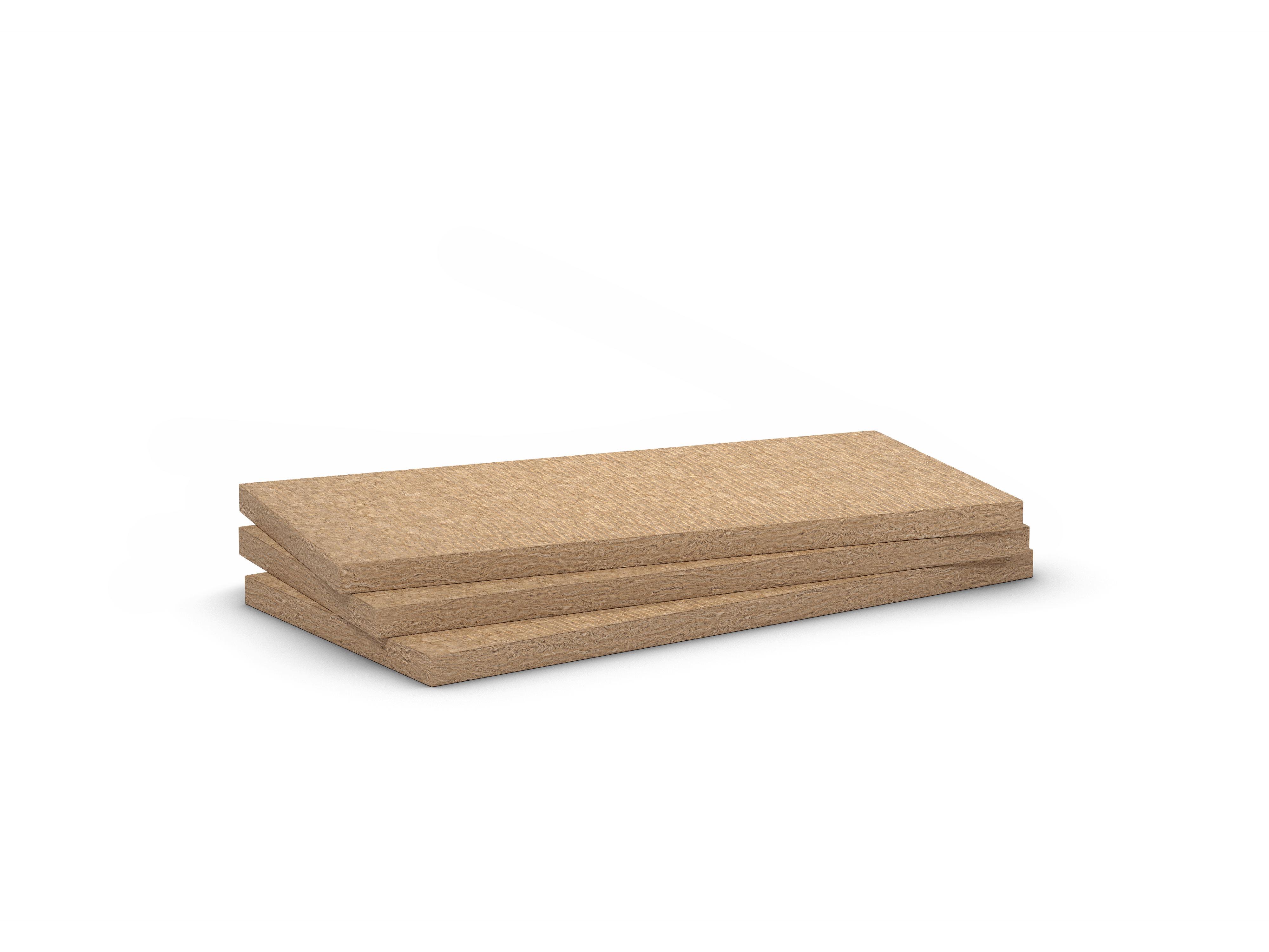 Mono density, high density stone wool slab. Products: Rockfeu-E-520, Panel 755