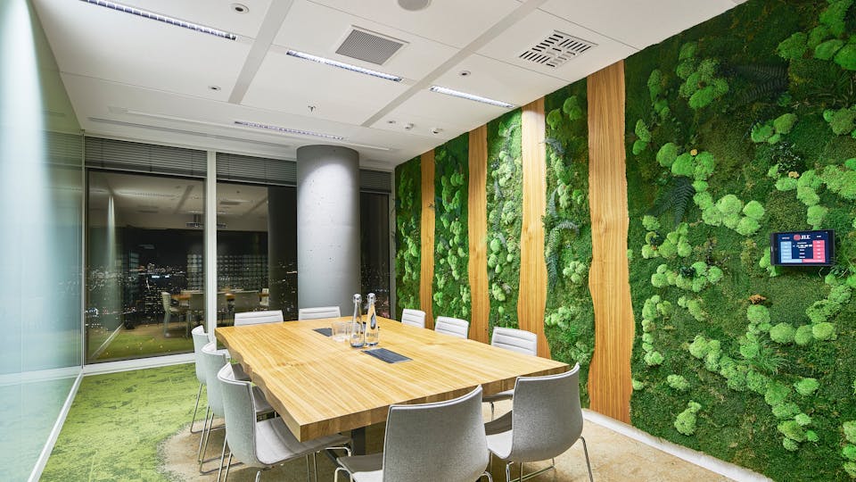 Featured products: Rockfon® Tropic™, D/AEX, 1200 x 600