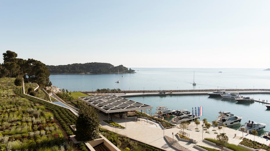 reference project Grand Park Hotel Rovinj, Croatia, roof, facade, ETICS, view