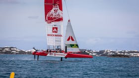 SailGP, ROCKWOOL, Denmark SailGP Team, Bermuda, The Great Sound, Boat, F50