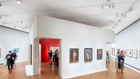 Munch Museum in Oslo Norway with Rockfon Mono Acoustic TE-Edge