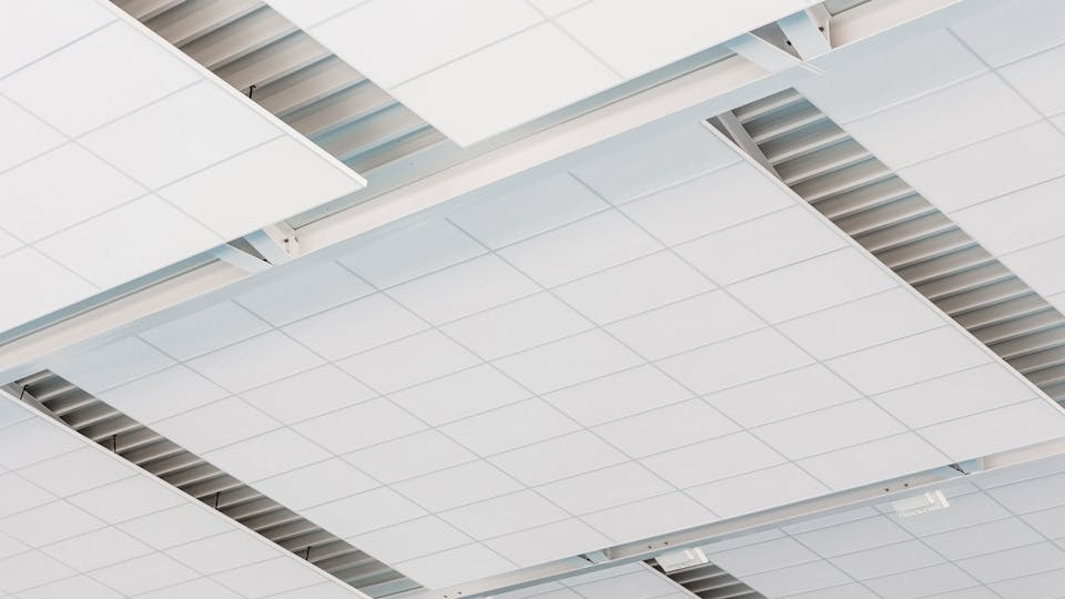 Acoustic ceiling solution: 