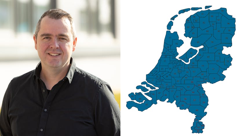 John Smeets, NL, Profile picture with map 