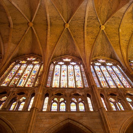vaulted ceiling, cathedral, France, gothic vault, blog posts
