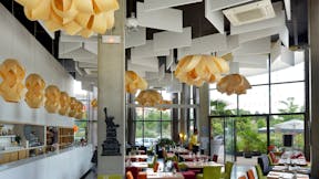 Jeroboam, cafe, café, restaurant, Rockfon Contour, 2012