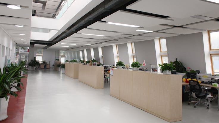 CN Velux Office, Rockfon Eclipse, 2013