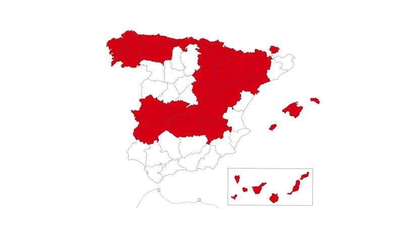 Atención al cliente Mapa - MariÁngeles Agüera
Sales Map Spain / Customer Service