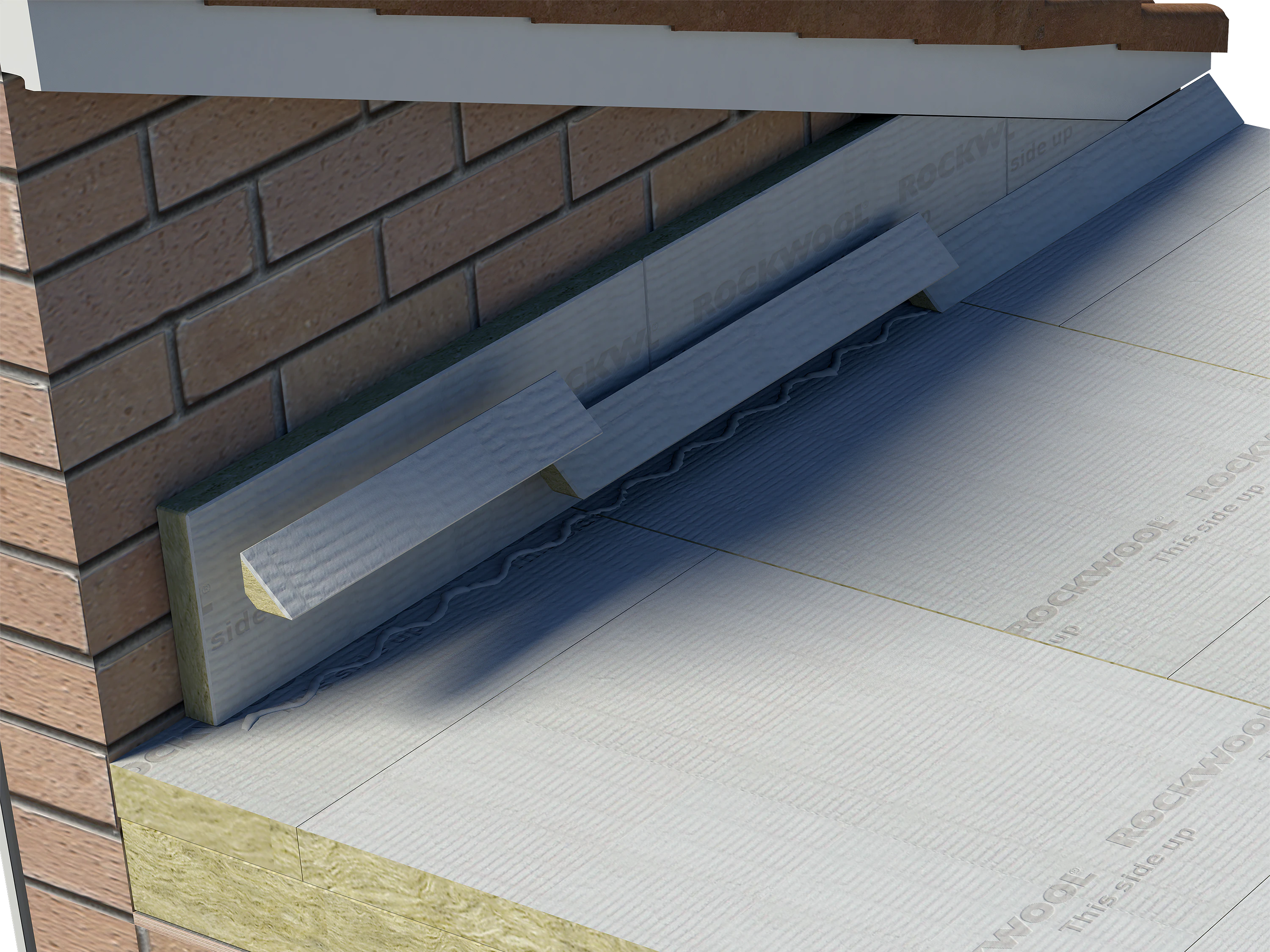 Flat Roof System - ANGLE FILLETS