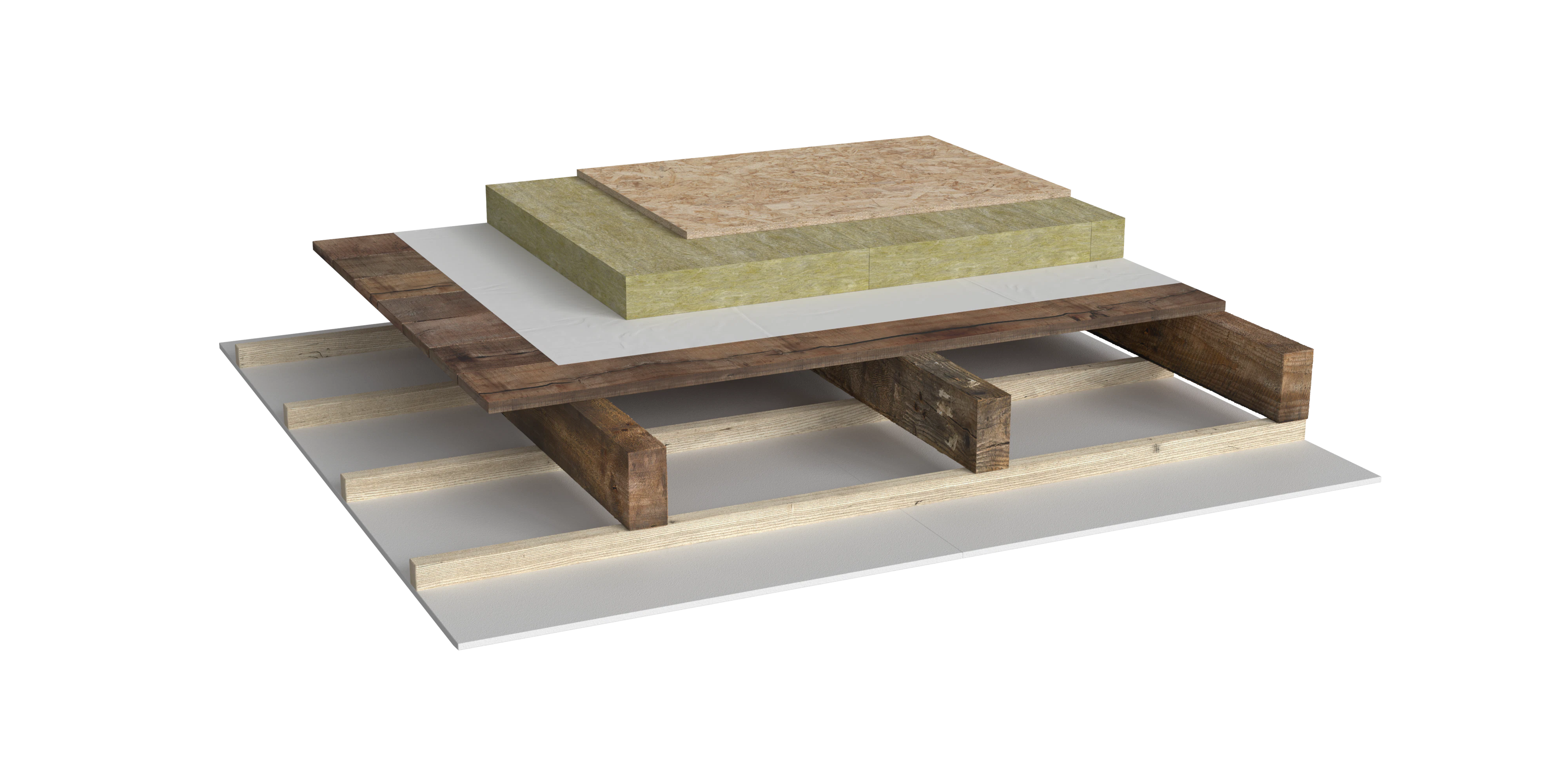 tegarock pro, tegarock premium, tegarock, gbi, hochbau, concrete deck, wooden beam, ceiling, product, product page, germany, PIM product, roof, pitched roof, attic, loft, insulation, installation, dachboden, oberste geschossdecke, verarbeitung, beton, osb platte, holzplatte, PIM