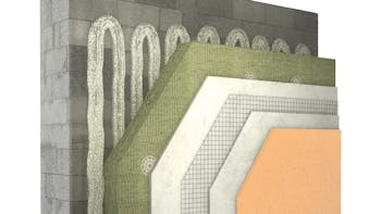 illustration, product, etics, stone wool, wall, facade, coverrock, germany