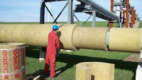 why stone wool, case study, groningen seaports, pipe, pipework, insulation, industrial