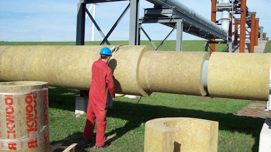 why stone wool, case study, groningen seaports, pipe, pipework, insulation, industrial
