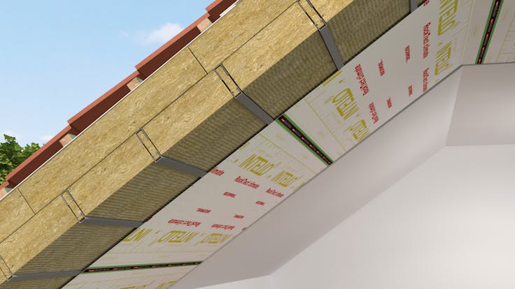 Piched roof insulation, internal insulation