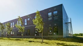 Office building Energinet (by Mobilhouse) in Denmark cladded with Rockpanel Structures facade cladding