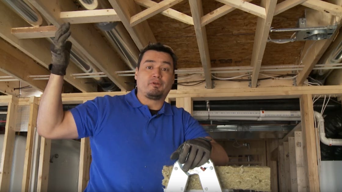 Insulation Diy With Rockwool - How To Insulate Ceiling Lights