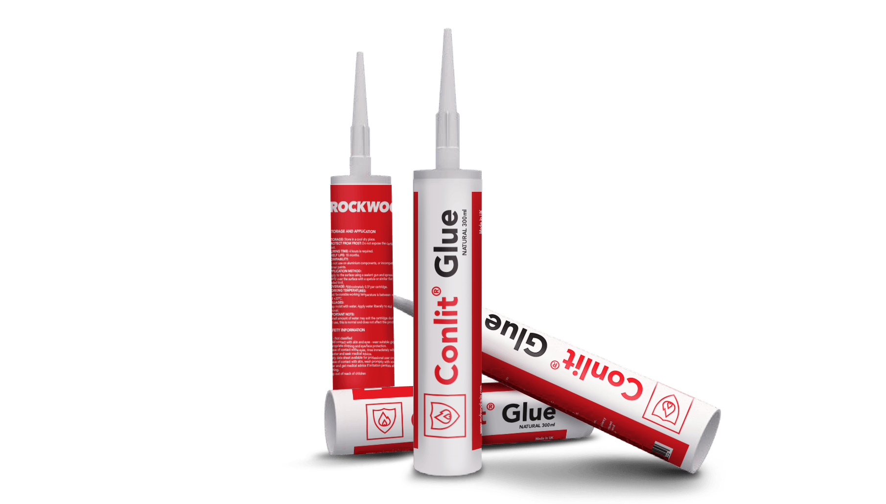 Fire resistant adhesive for Conlit fire protection systems.
ROCKWOOL Conlit Glue is a water based, fire resistant adhesive.