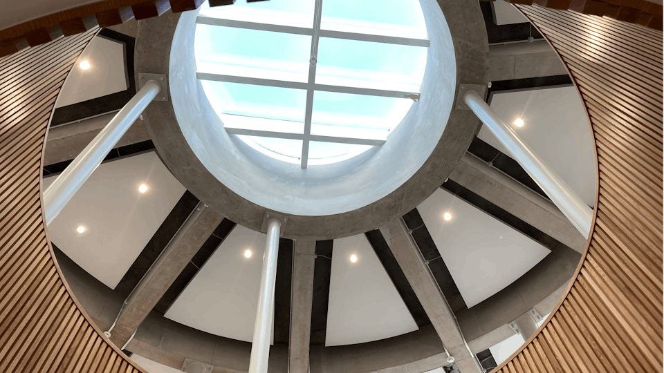 Acoustic ceiling solution: Rockfon® Mono Acoustic, 1200 x 1200