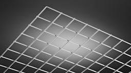 Rockfon® GraphGrid® Open Plenum Wire Panel