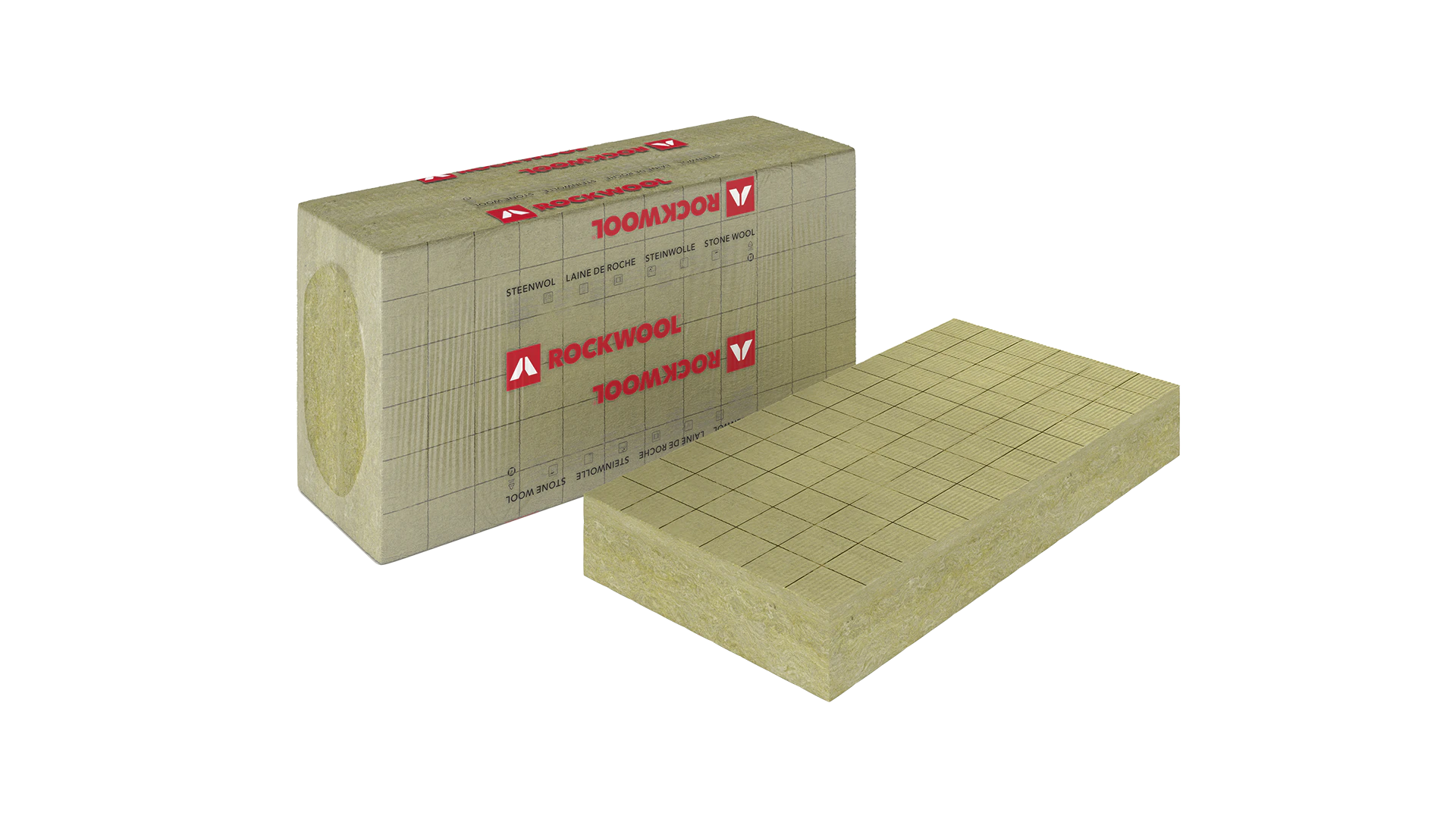 Rockvent Solid packshot, Product, GBI, ventilated facades, insulation, slab, stonewool, package, packshot