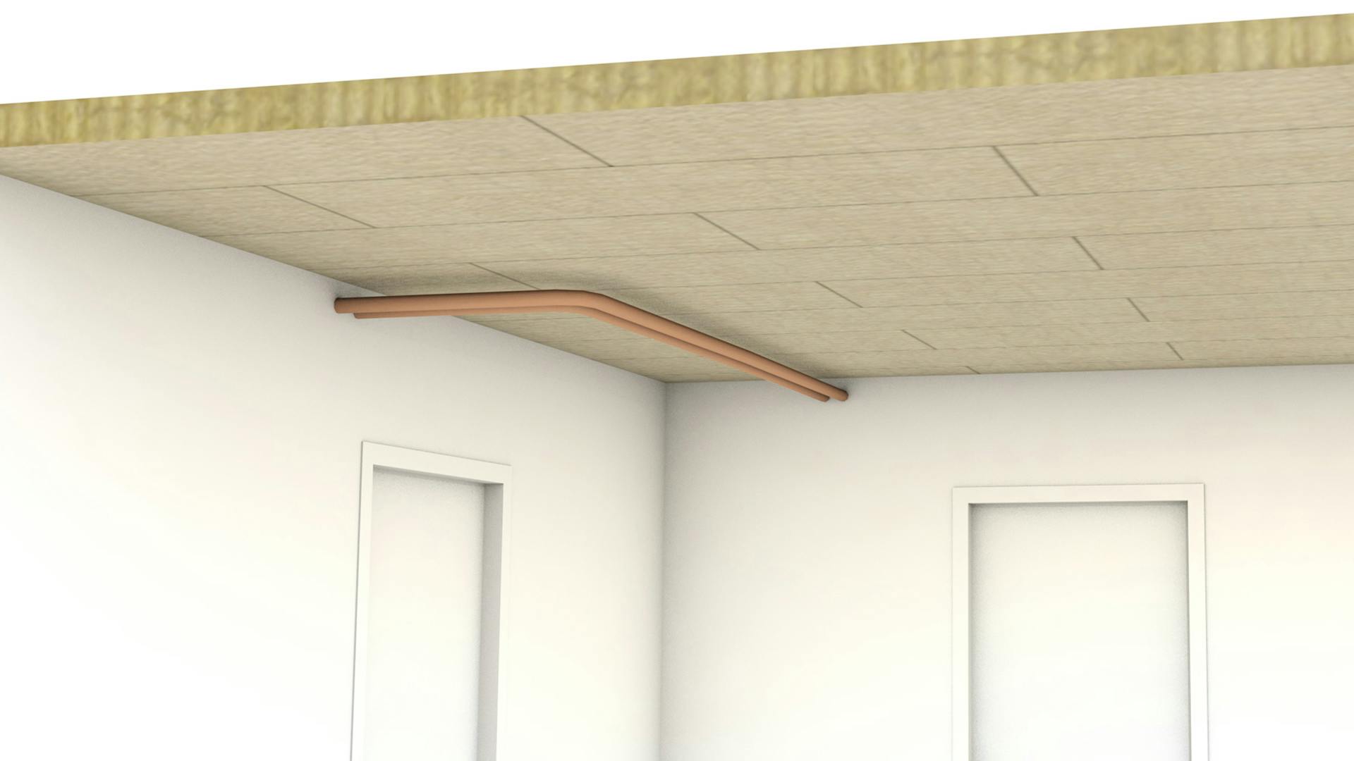 Faux plafond acoustique pour isoler un plafond 