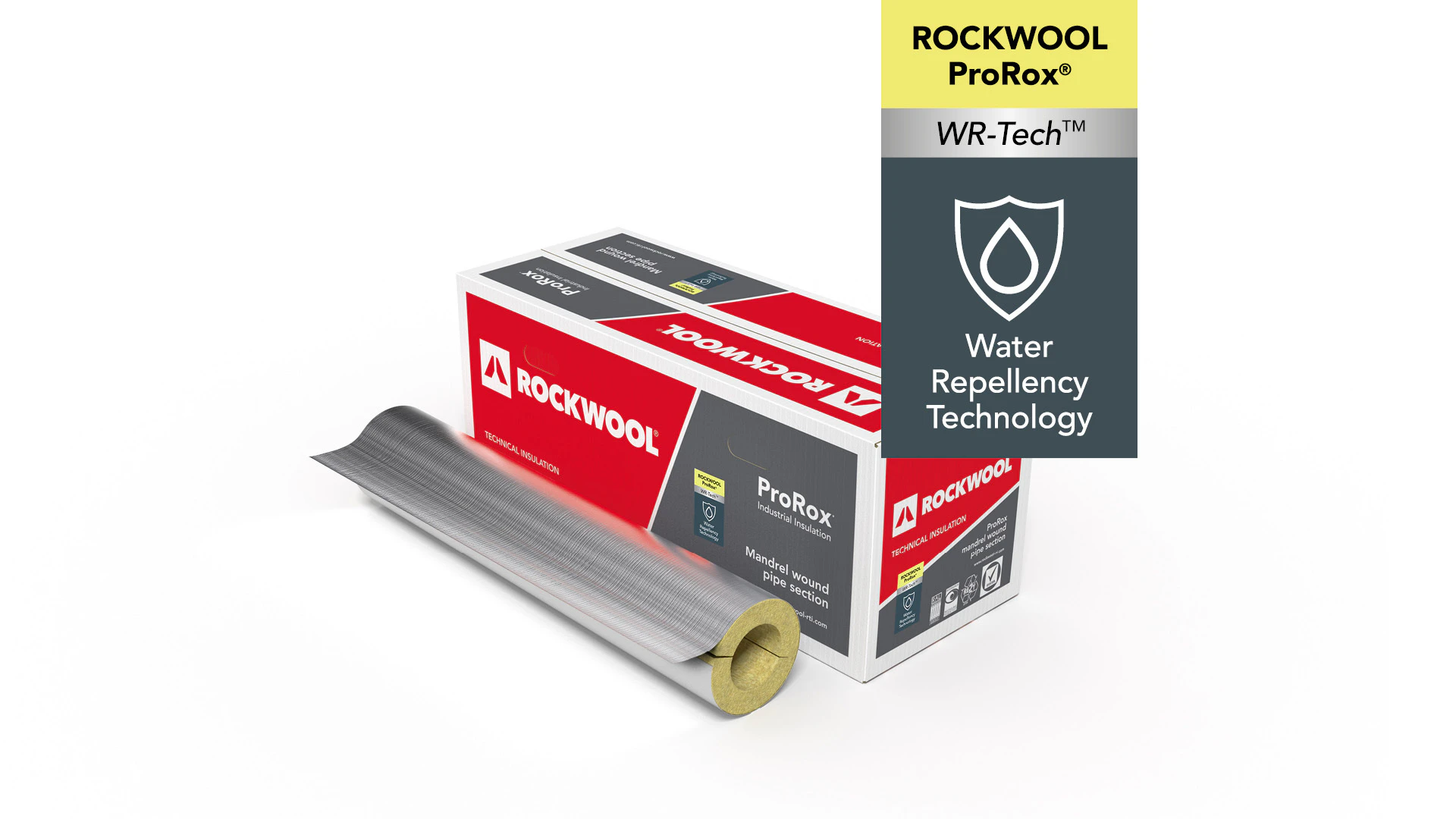 product, industrial, ProRox, WR-Tech, PS, pipe section, 3D image, packaging, carton box