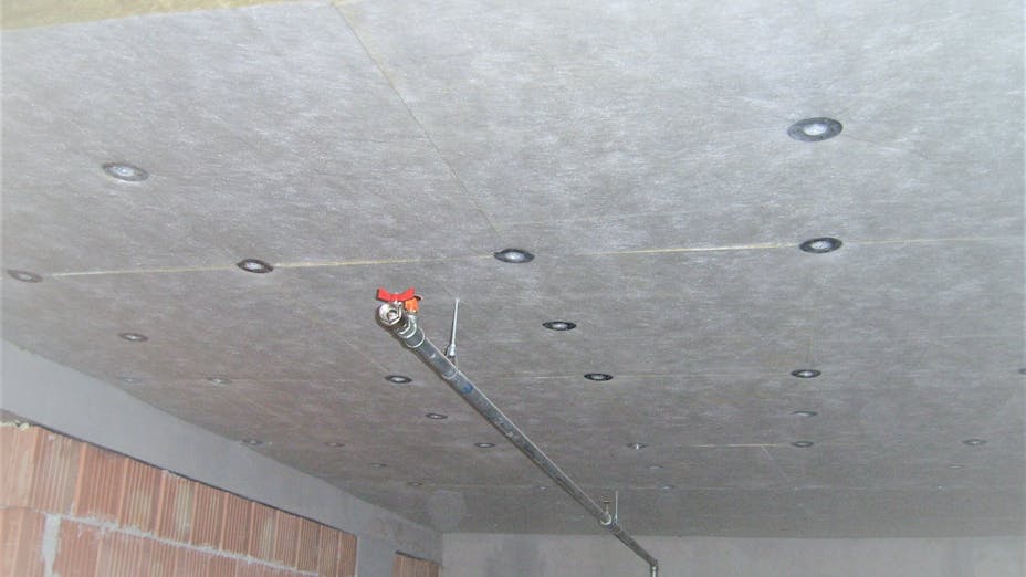 ceiling, ceilingrock, installation