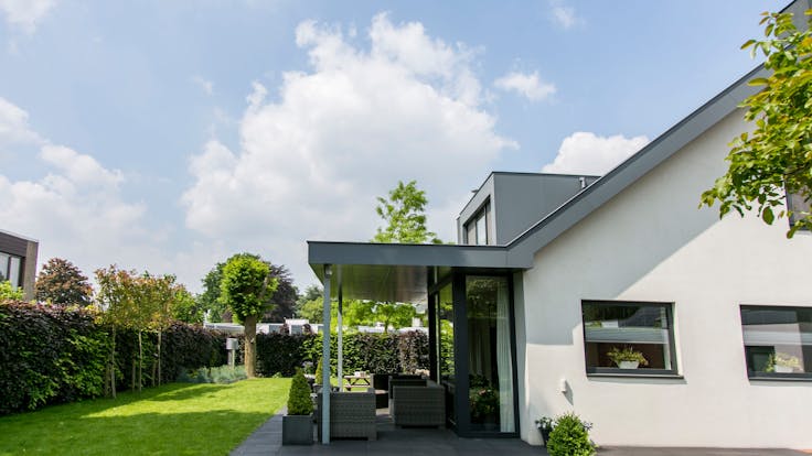 Revovation of a private house in Weert, The Netherlands with Rockpanel Colours exterior cladding