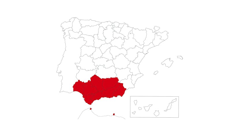 Delegaciones comerciales. Mapa España - Paco Díaz
Sales Map Spain