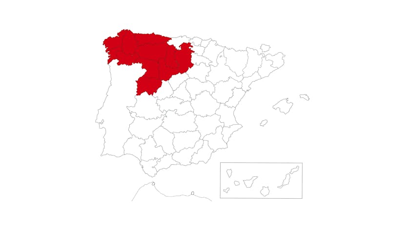 Delegaciones comerciales. Mapa España - Pablo Touza
Sales Map Spain