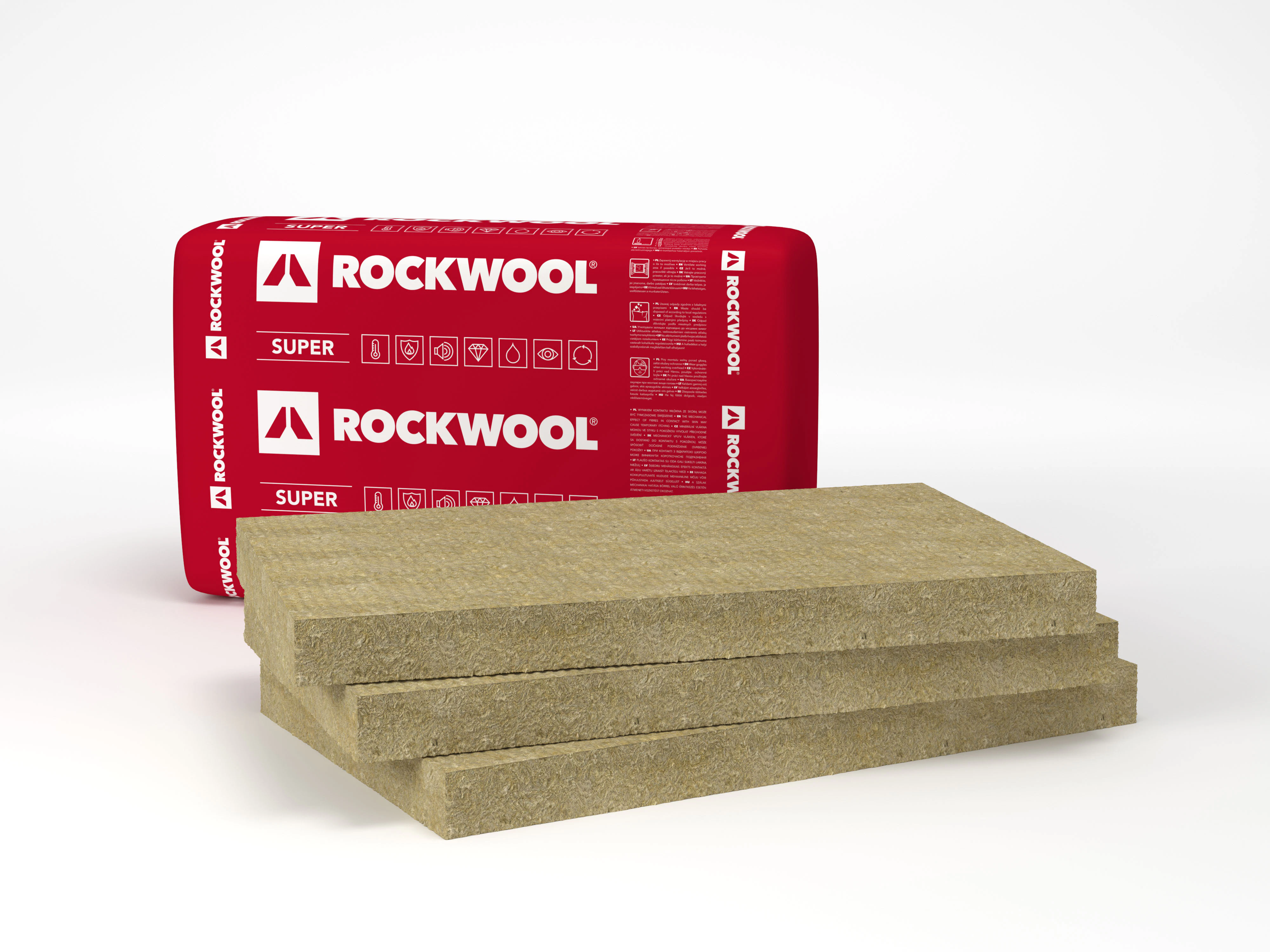 Airrock LD Super packgage and slabs