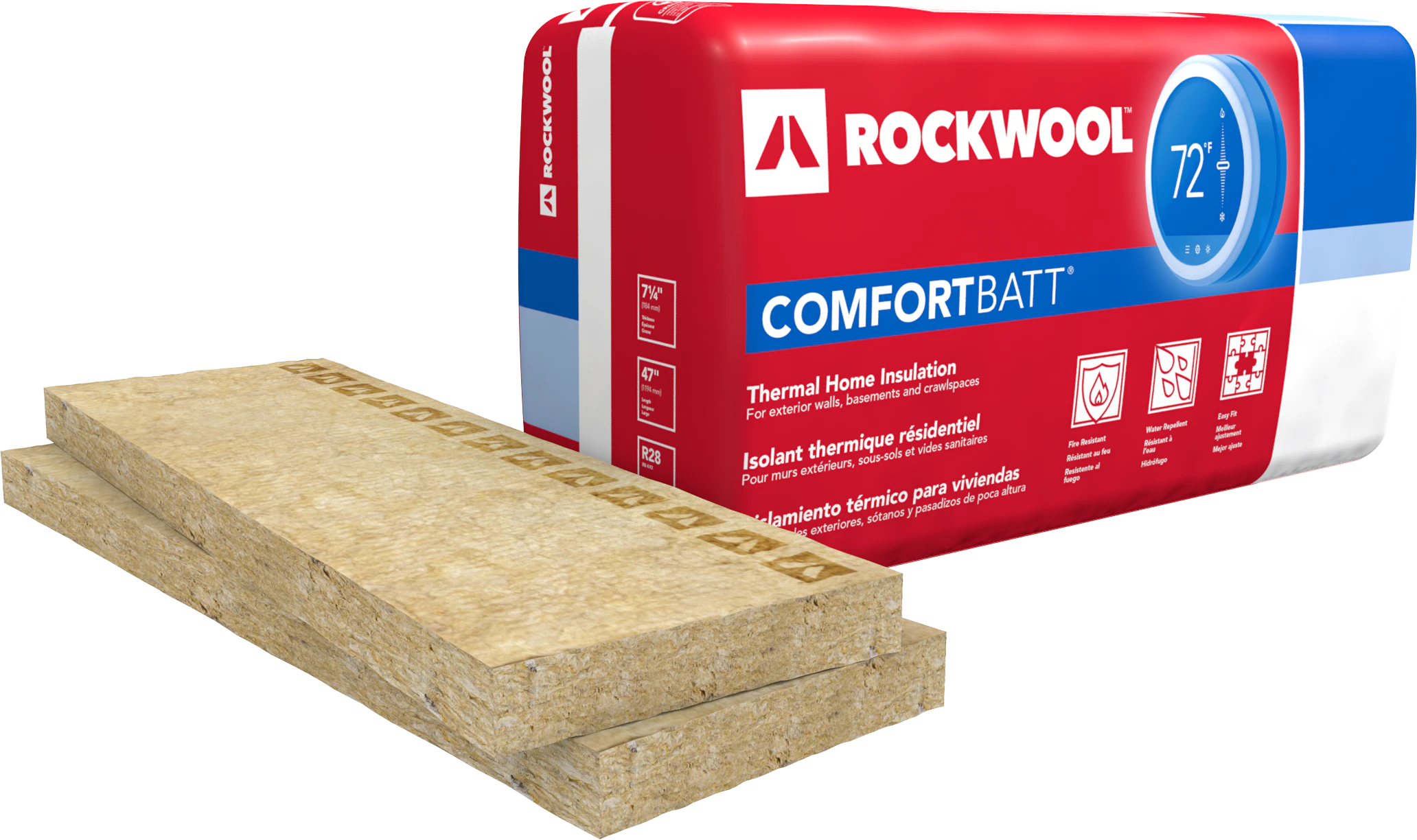 Comfortbatt Pack and loose piece image
3D render image - product image