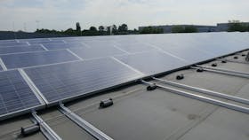 flatroof, flat roof, insulation, megarock, solar panel, solar panels, germany