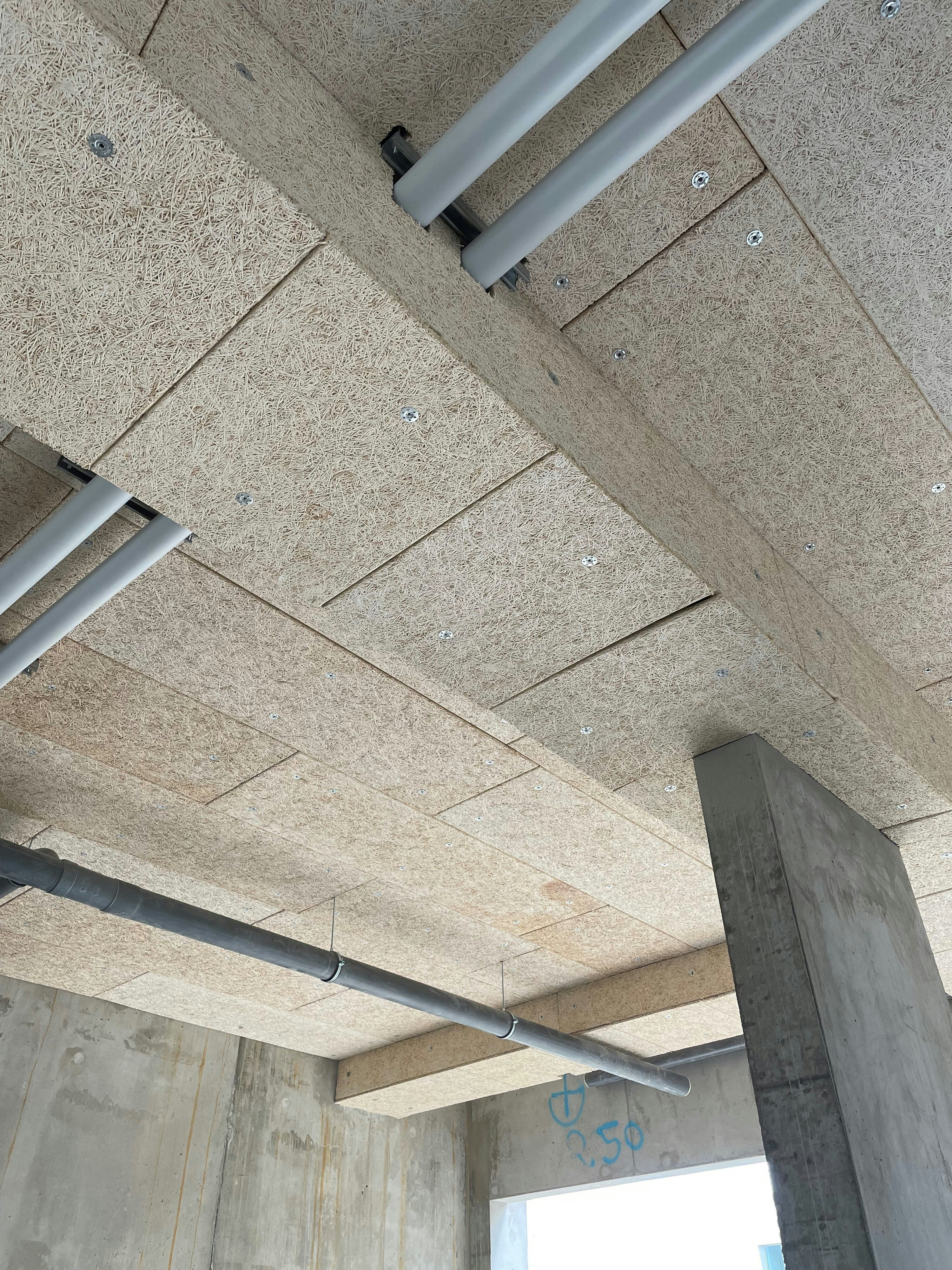 Rockfeu Wood RsD chantier référence plafonds - Noisy le Sec 2022