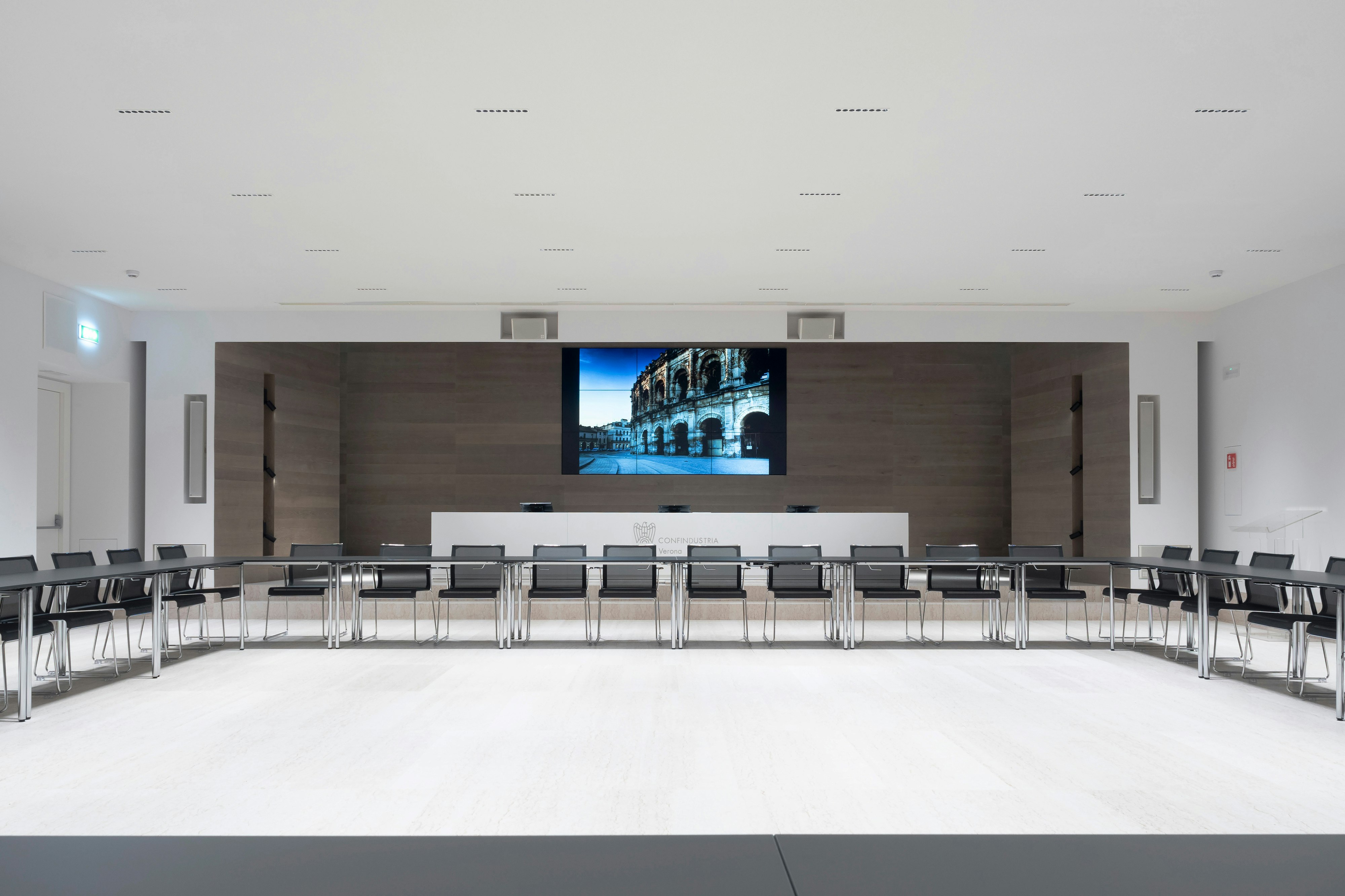 IT, Verona, Sede Confindustira Verona, Confindustria Verona, Office, Rockfon Mono Acoustic, TE edge, 1200x1200, white