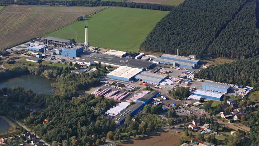 factory, flechtingen, aerial view, germany, photo, 2014