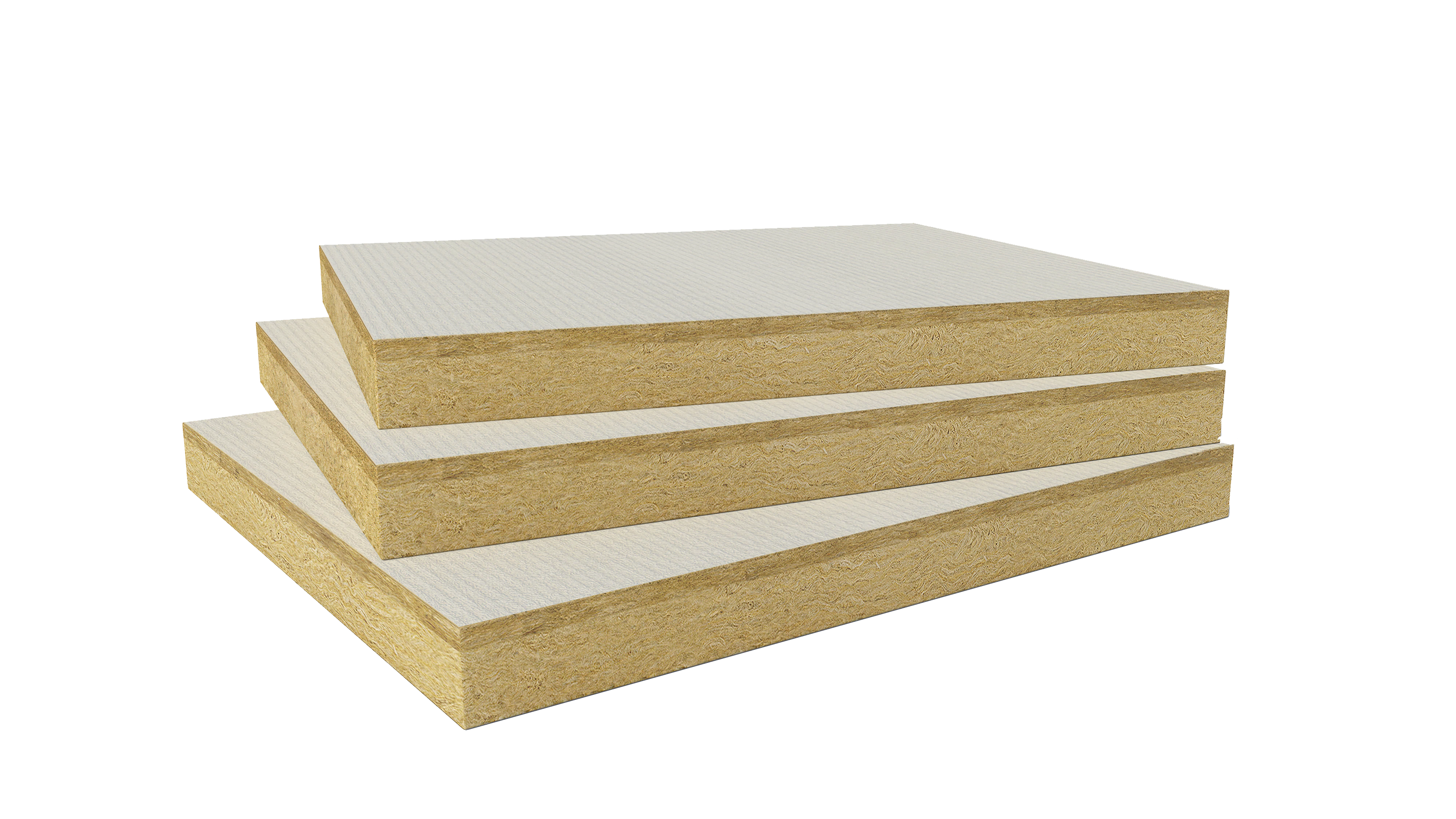 Rockfleece B Energy White glass fleece coated slab. Flat roof insulation, FRI Hardrock Multifix Hardrock 1000 Multifix Durock NRJ Multifix Durock Multifix