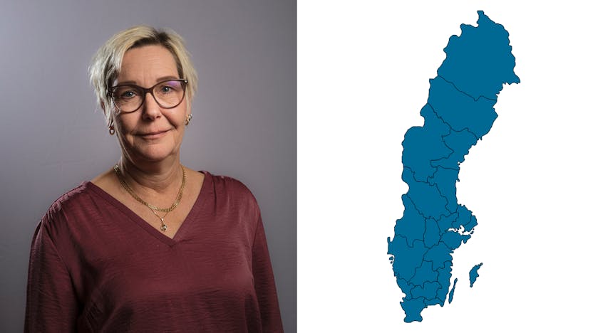contact person, other contacts, profile and map, sweden, Mia Jönerholm, SE