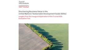 Trucost publication 'Discovering Business Value in the SDGs' published 20181105