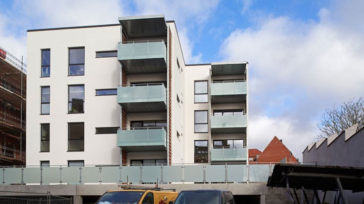 Reference cases, Denmark, Søren Møllers Gades Skole, apartments, facade