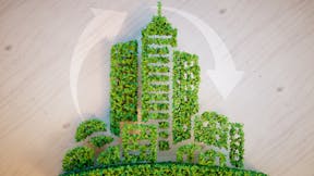 Sustainability, Building, City, Green